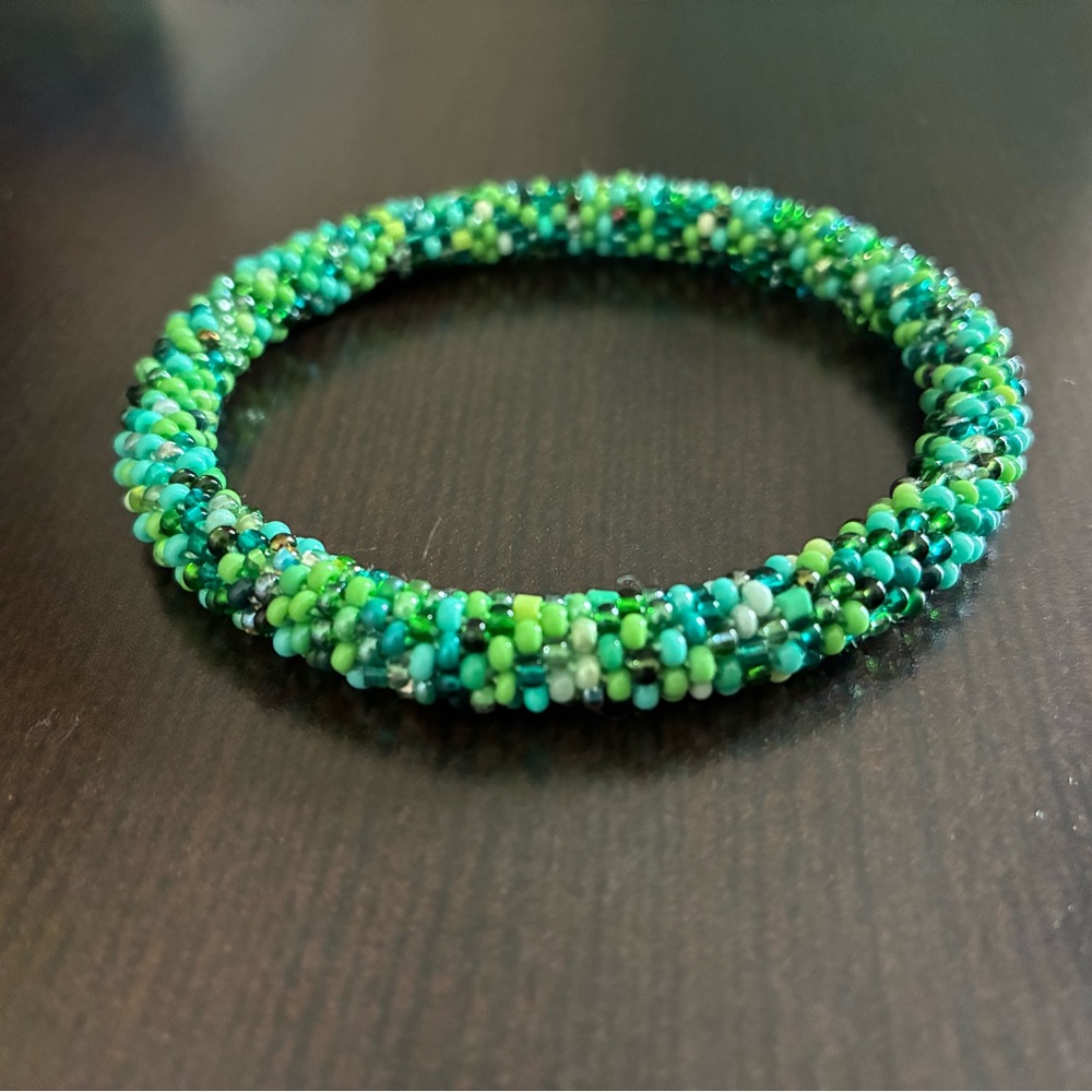 Nepalese Beaded Bangle